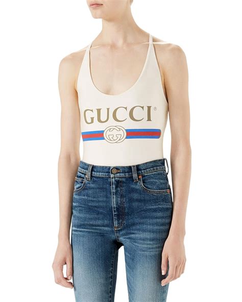 gucci bones corset|Gucci logo bodysuit.